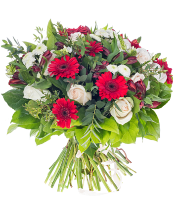 bouquet of roses, Gerbera Daisies, carnations4